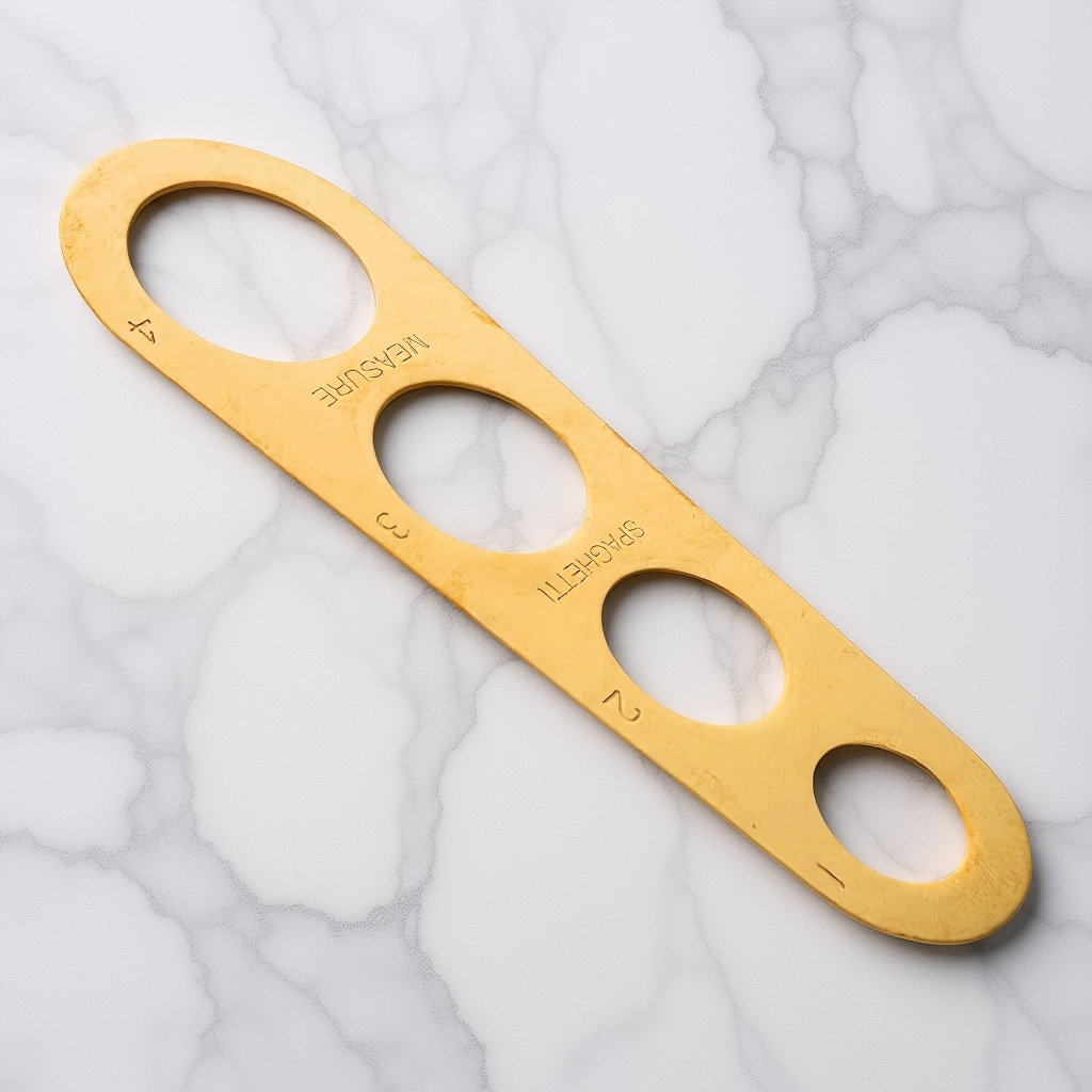 Pasta Measuring Tool - Régua Medidora de Espaguete em Aço