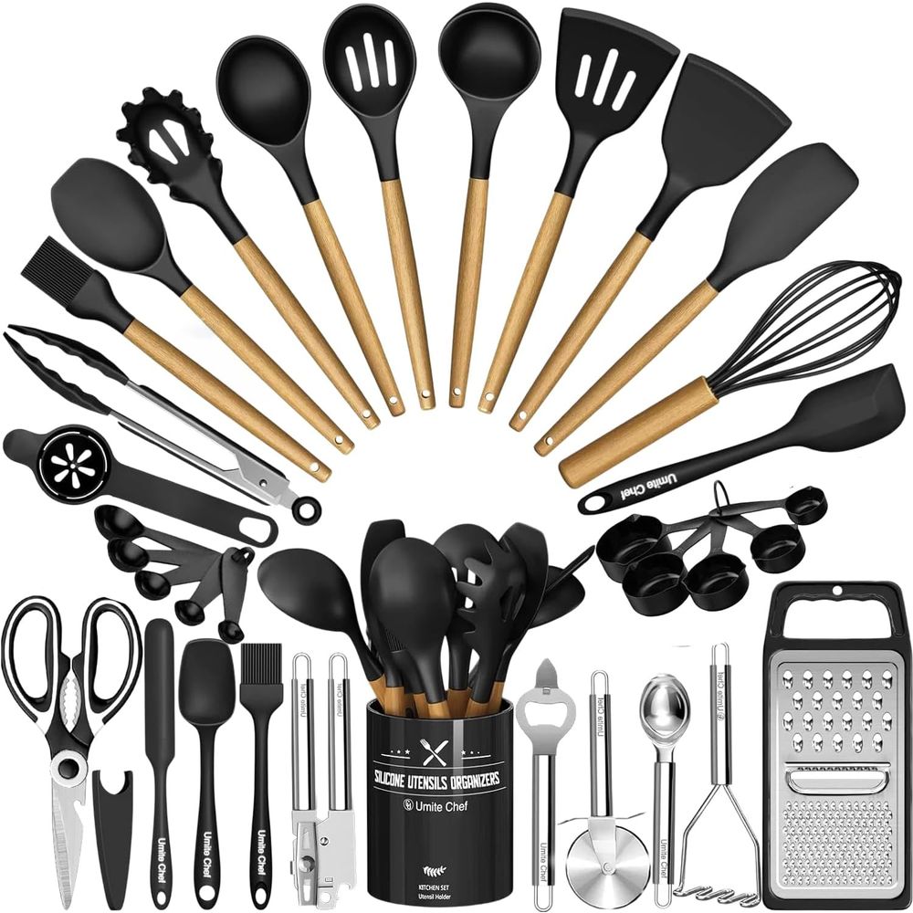 Kitchen Gadgets For Cooking - Conjunto de Utensílios de Cozinha -