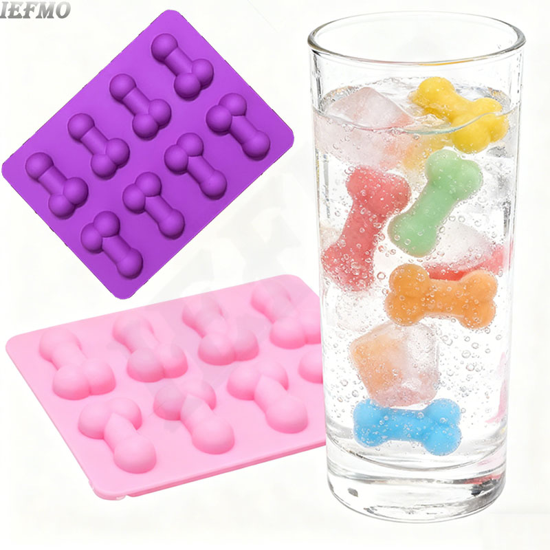 Kitchen Gadgets Novelty - Molde de gelo de silicone criativo