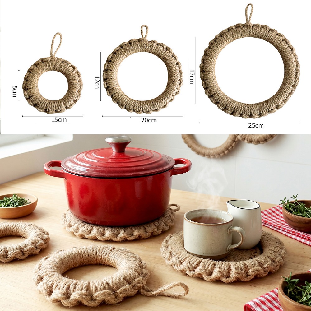 Cast Iron Skillet - 2 Peças de Suportes para Panelas