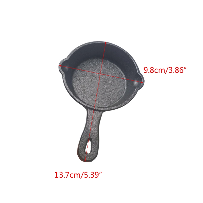 Cast Iron Skillet - Material antiaderente de ferro fundido Wok
