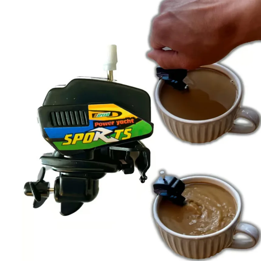 Kitchen Gadgets Novelty - Mini Motor de Barco para Mexer