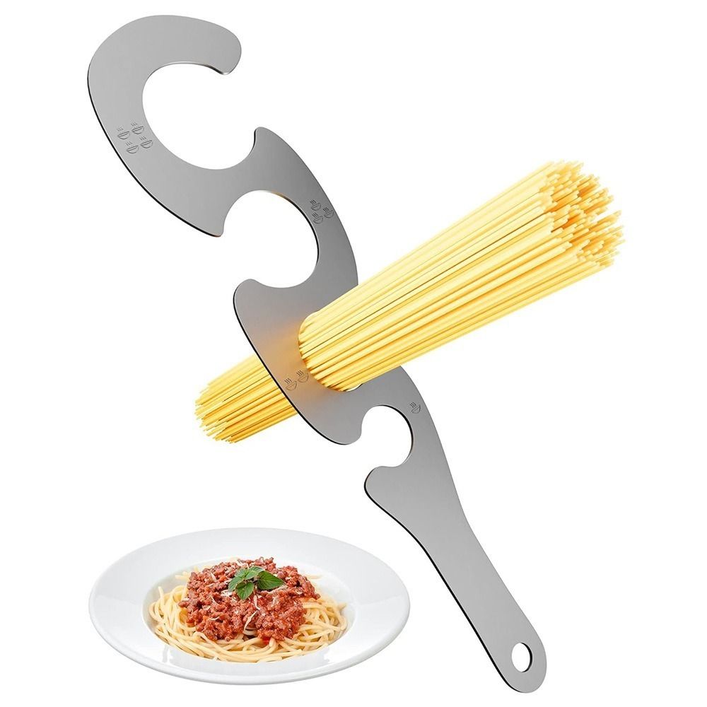 Pasta Measuring Tool - Medidor de espaguete com 4 furos,