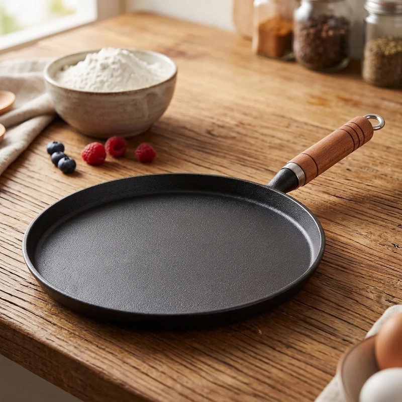 Cast Iron Skillet - Panela de Ferro Fundido 20/23/26cm Sem