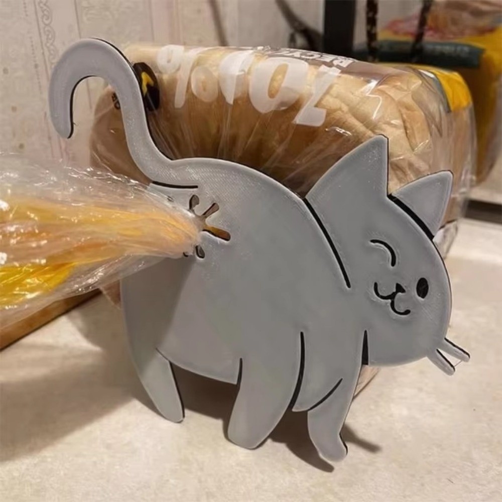 Kitchen Gadgets Novelty - Clipe de Saco de Pão 3D