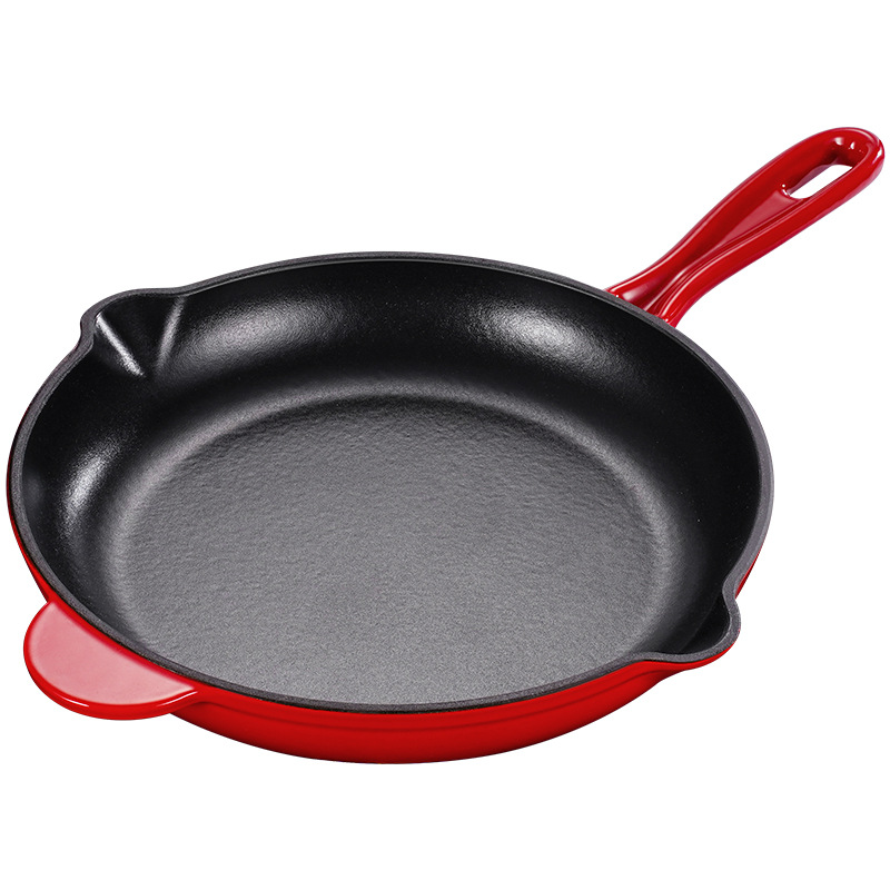Cast Iron Skillet - Frigideira de ferro fundido esmaltado com
