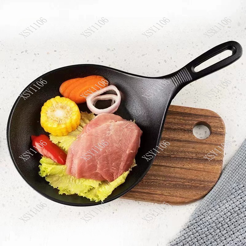 Cast Iron Skillet - Panela de ferro fundido sem revestimento