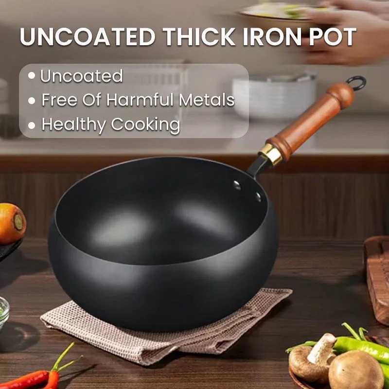 Cast Iron Skillet - Frigideira de ferro fundido fácil de