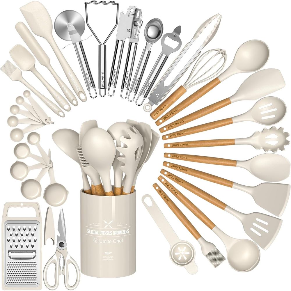 Kitchen Gadgets For Cooking - Conjunto de Utensílios de Cozinha em
