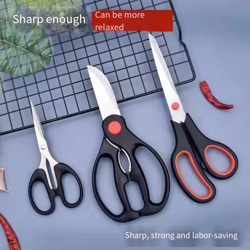 Kitchen Gadgets Latest - Tesoura de cozinha de aço inoxidável