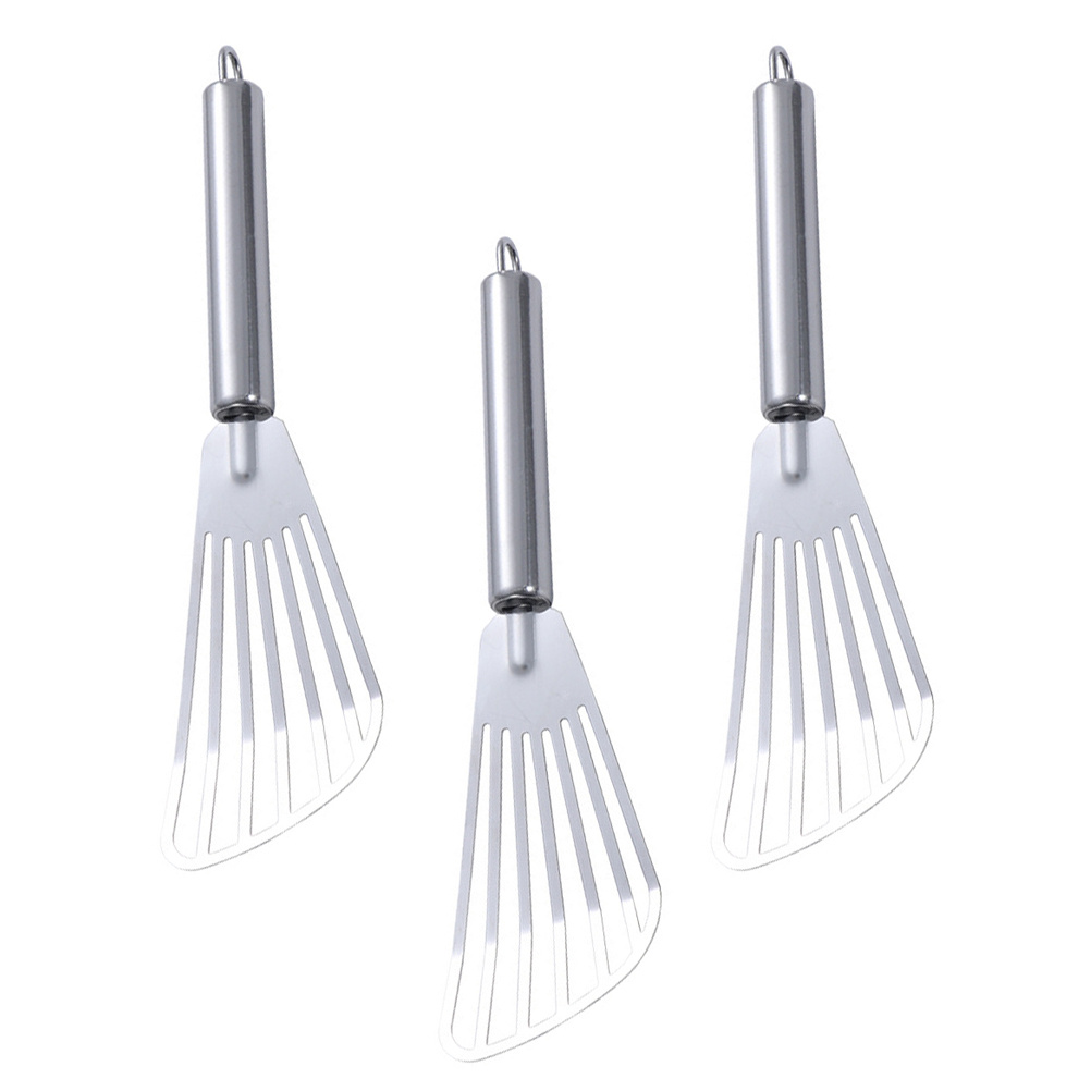 Kitchen Gadgets For Cooking - Espátula de aço inoxidável 3 pçs