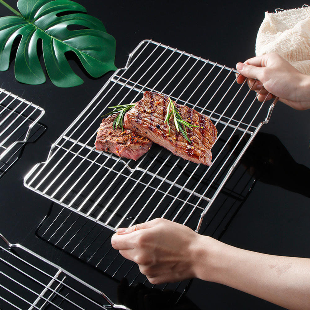Kitchen Gadgets That Make Life Easier - Aço inoxidável churrasqueira malha esteira reutilizável
