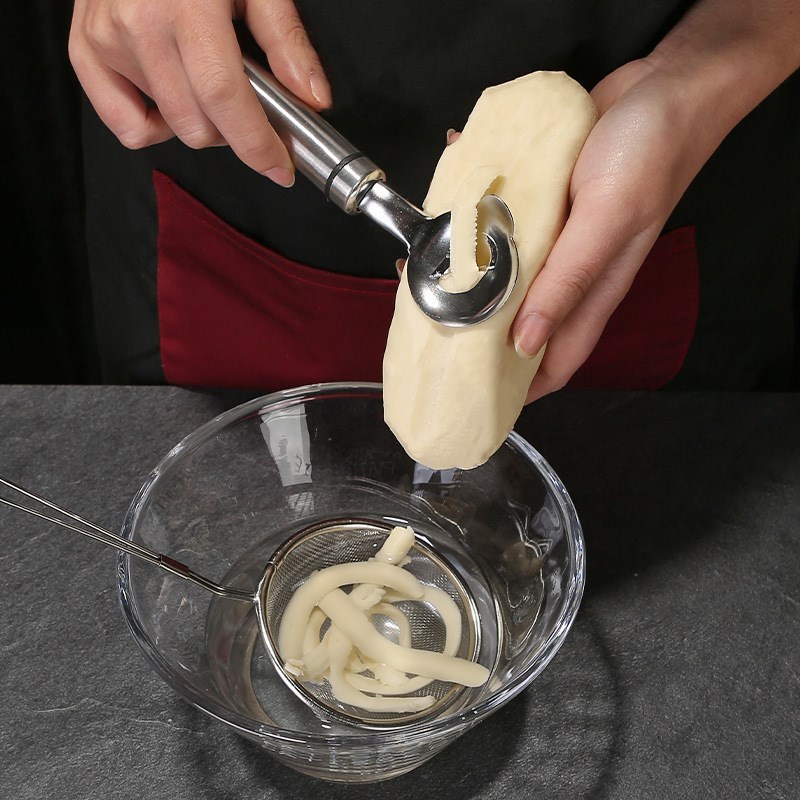Kitchen Gadgets Pasta - Espaguete de aço inoxidável macarrão cortador