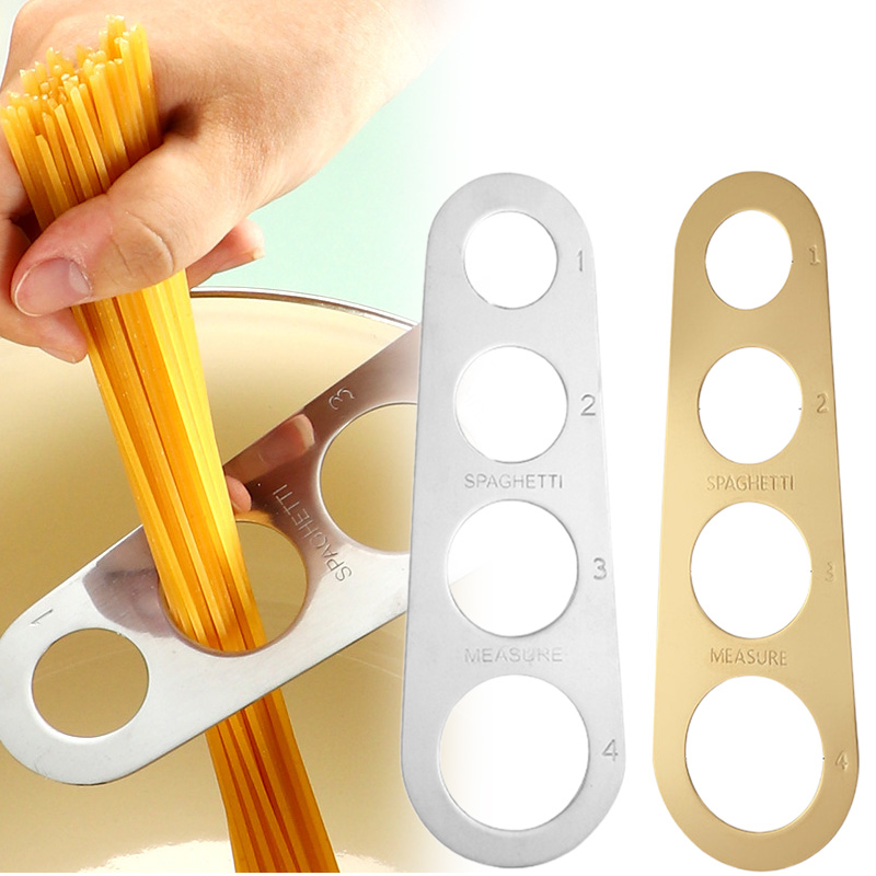 Kitchen Gadgets Pasta - Aço inoxidável medidor de espaguete macarrão