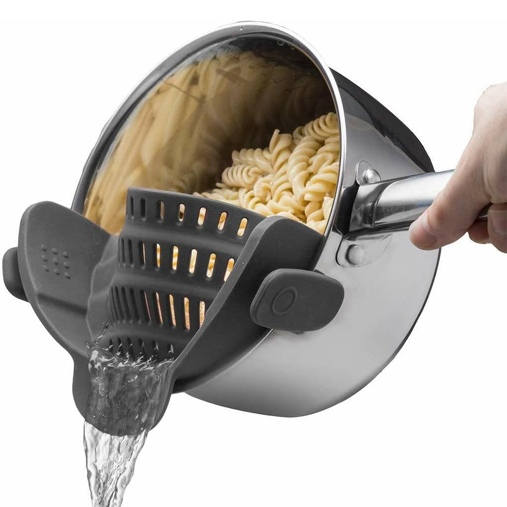 Kitchen Gadgets Pasta - Escorredor de silicone para panelas e