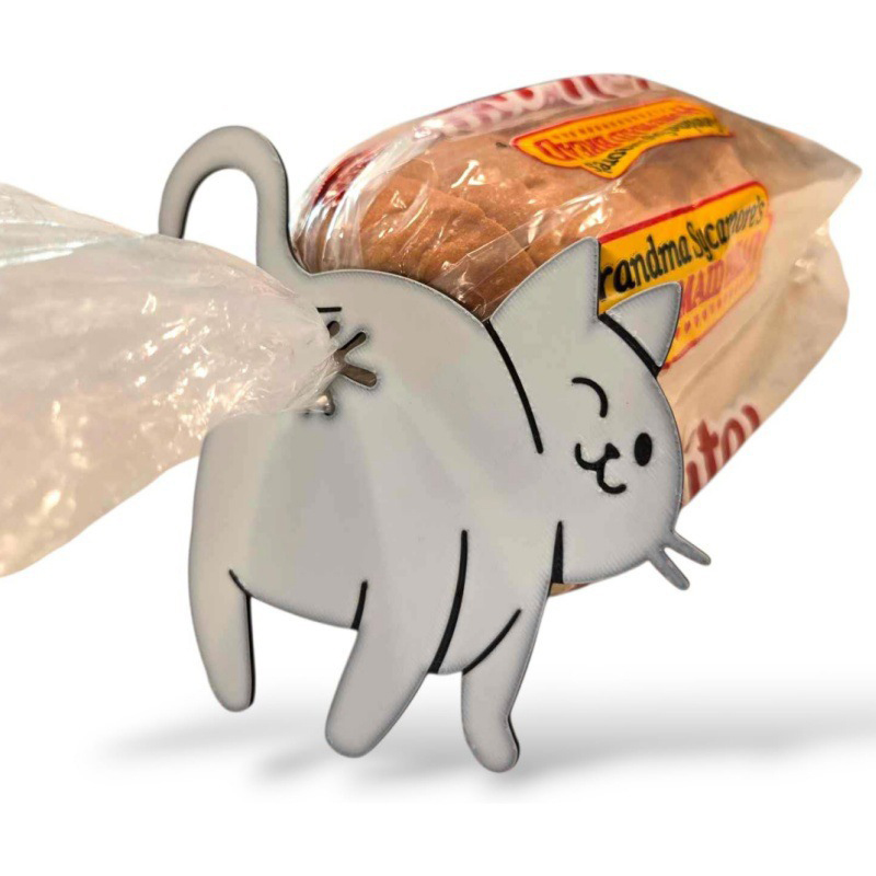 2 pçs 3d gato bunda pão saco c - Kitchen Gadgets Novelty avaliação e preço