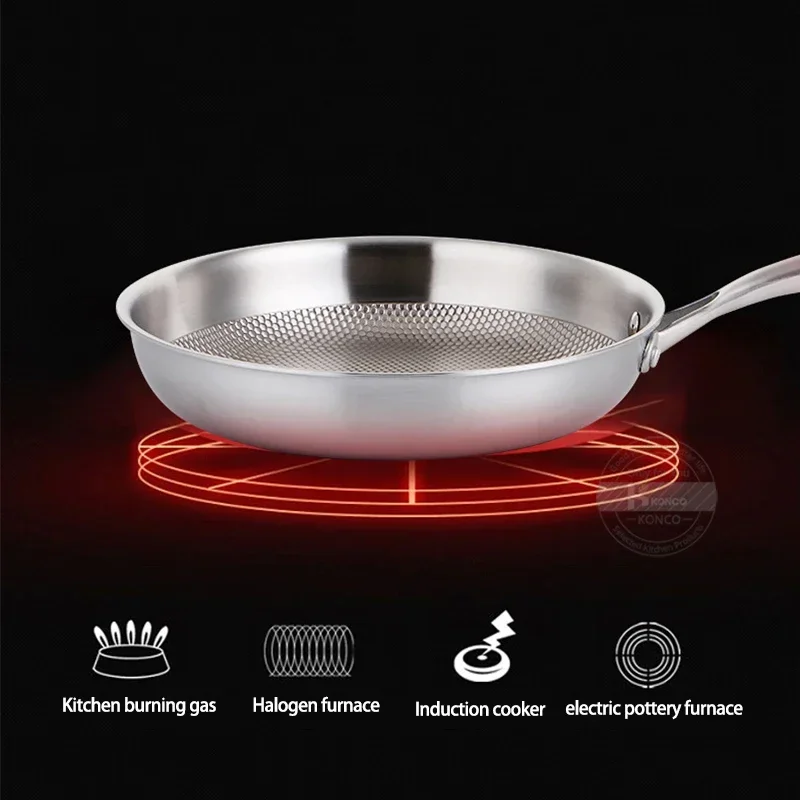 Frigideira 304 frigideira de a - Cast Iron Skillet avaliação e preço