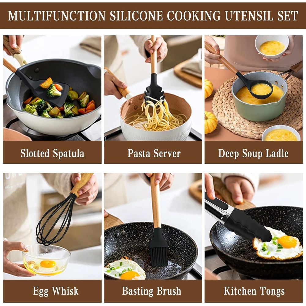 Conjunto de Utensílios de Cozi - Kitchen Gadgets For Cooking avaliação e preço