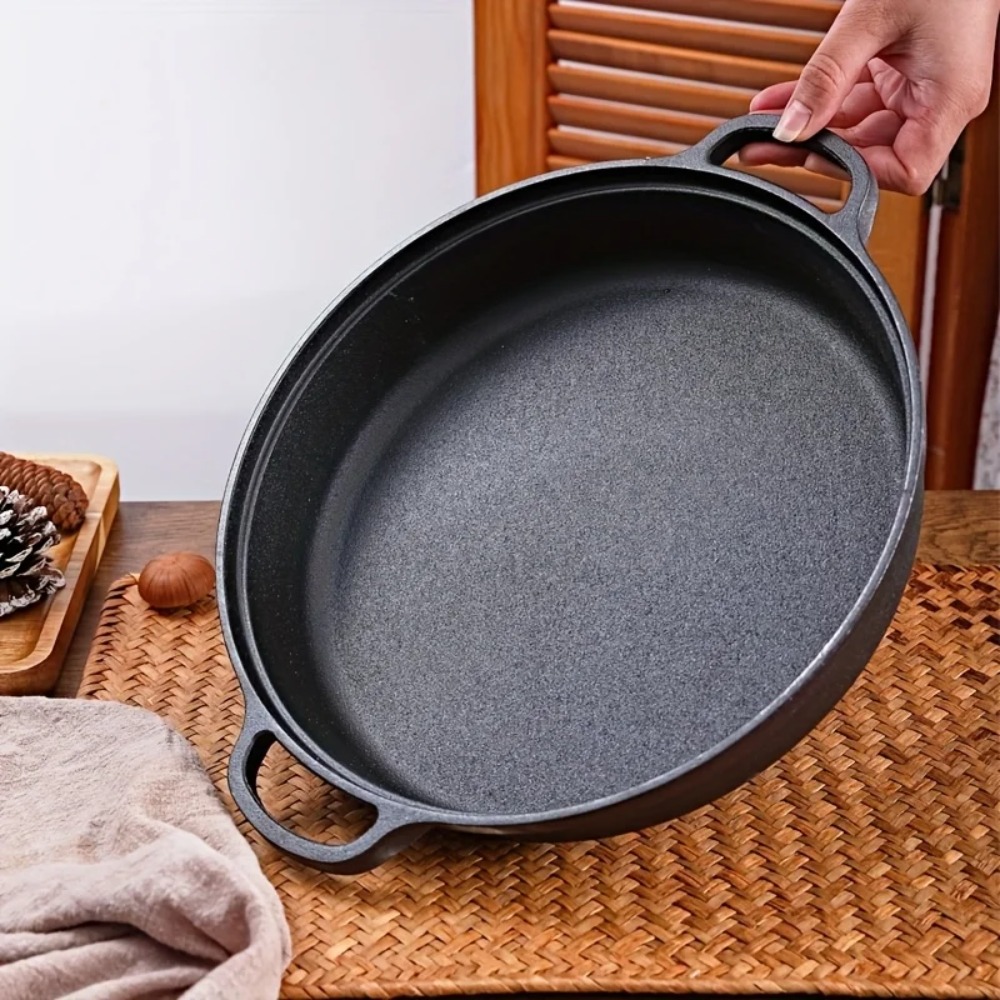Panela Wok de Ferro Fundido Du - Cast Iron Skillet avaliação e preço