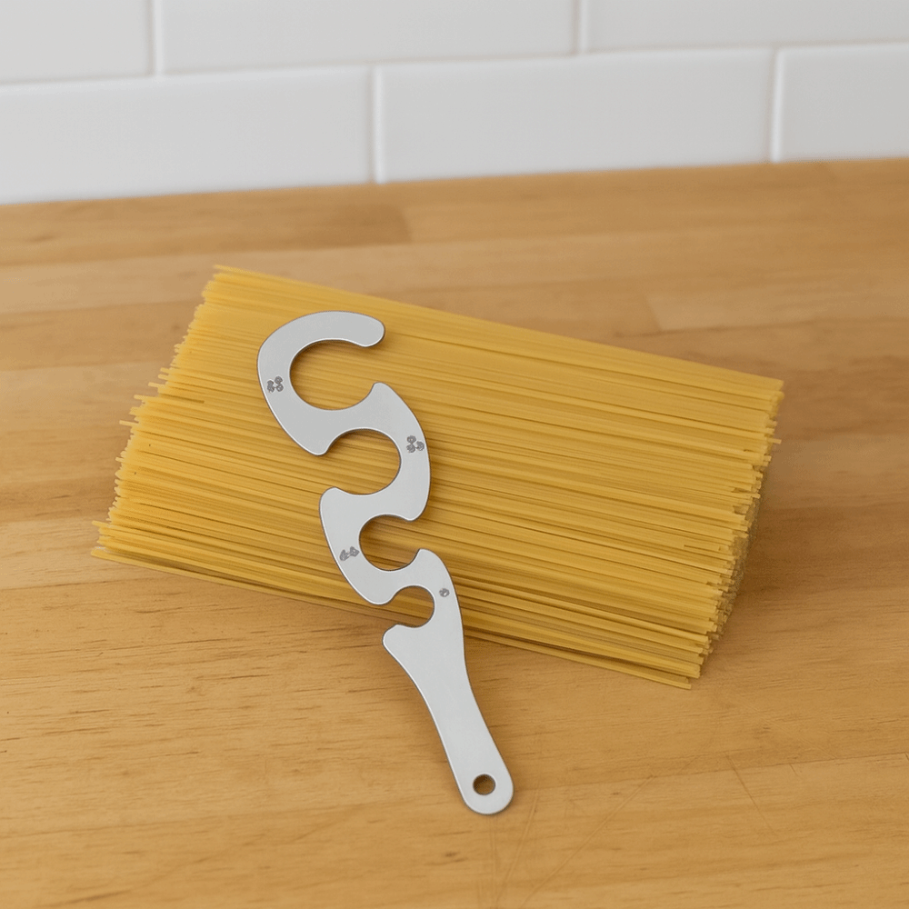 Medidor de espaguete com 4 fur - Pasta Measuring Tool avaliação e preço