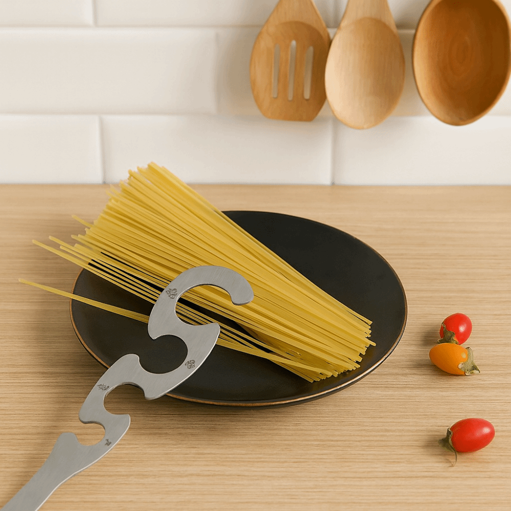 Medidor de espaguete com 4 fur - Pasta Measuring Tool avaliação e preço