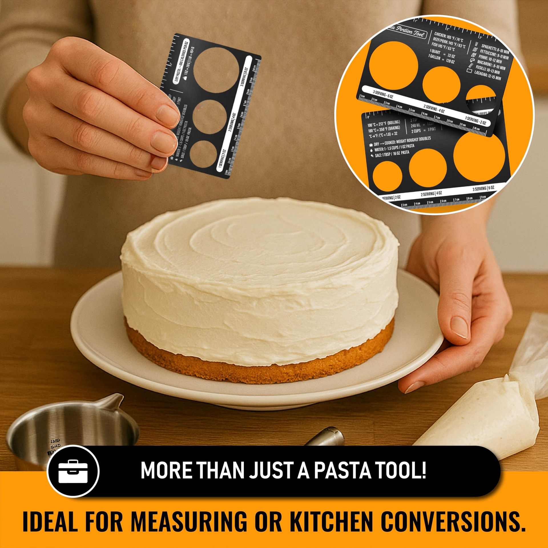 Medidor de Espaguete Portátil  - Kitchen Gadgets Pasta avaliação e preço