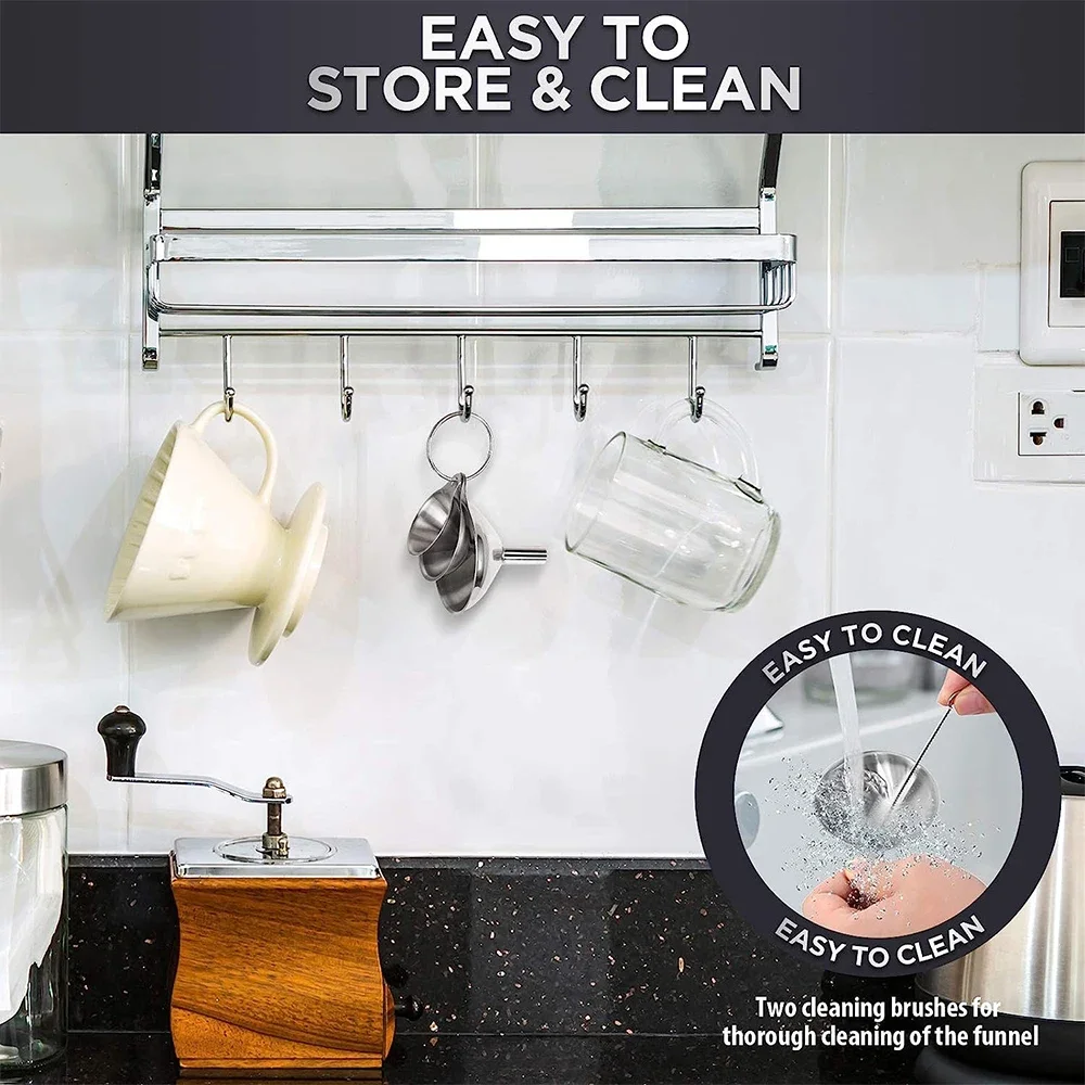 3 pçs conjunto de funil de coz - Kitchen Gadgets Latest avaliação e preço