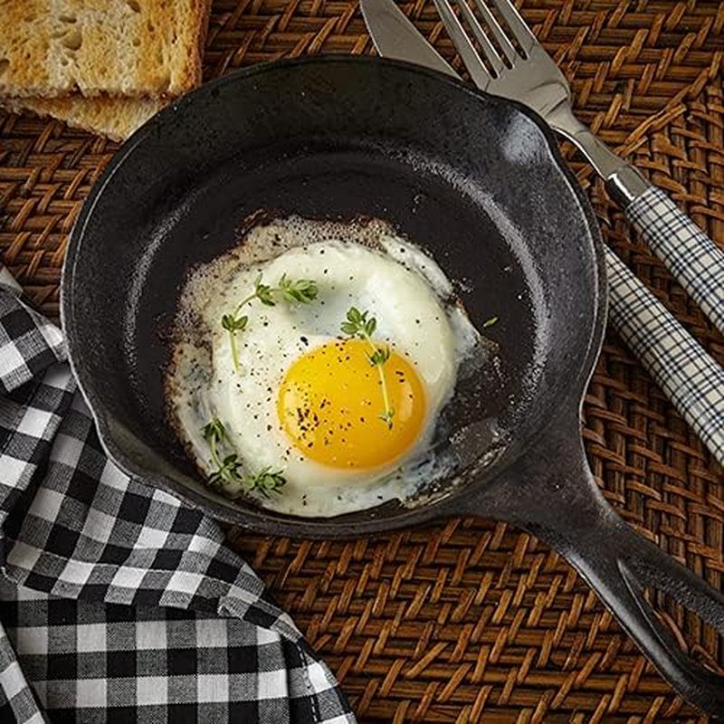 Panela de Ferro Fundido de 6 P - Cast Iron Skillet avaliação e preço
