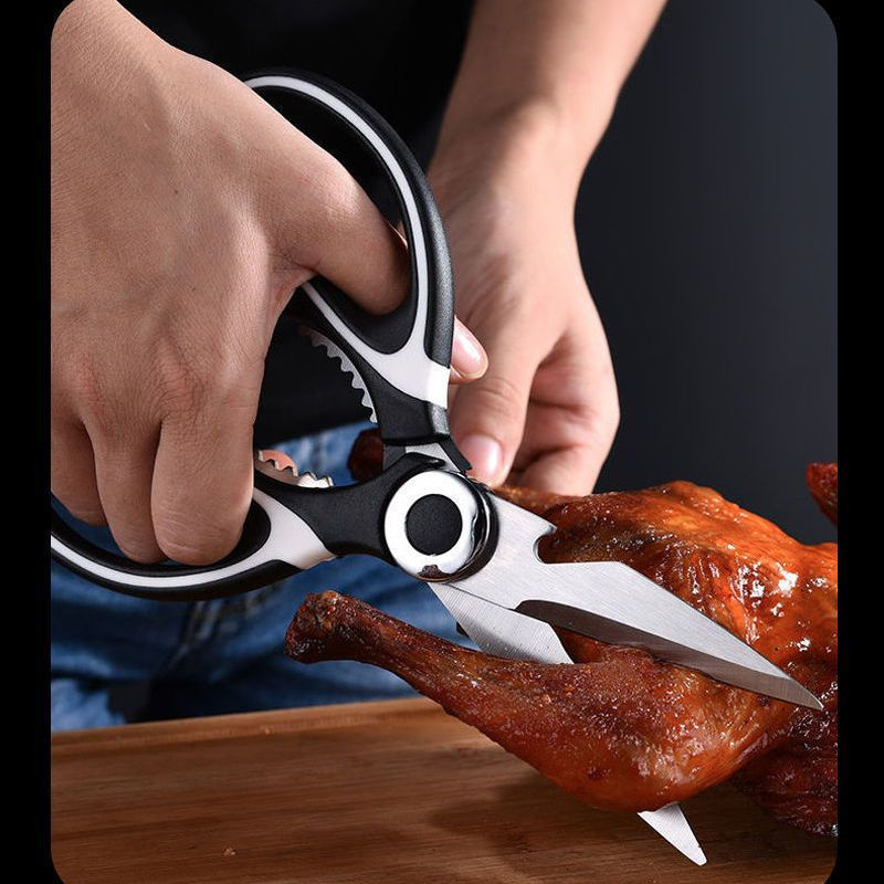 Tesoura de cozinha de aço inox - Kitchen Gadgets Latest avaliação e preço