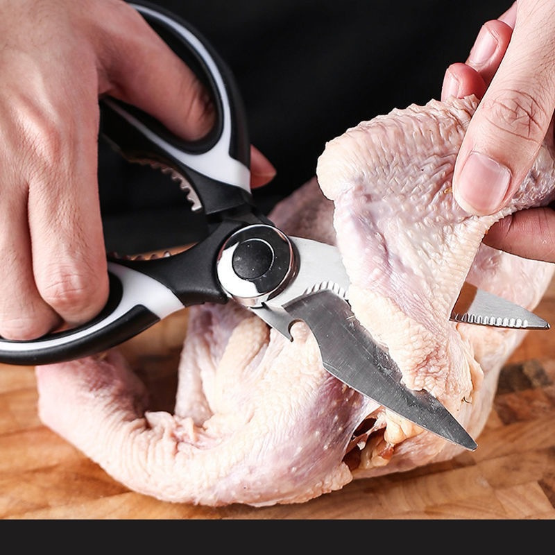 Tesoura de cozinha de aço inox - Kitchen Gadgets Latest avaliação e preço