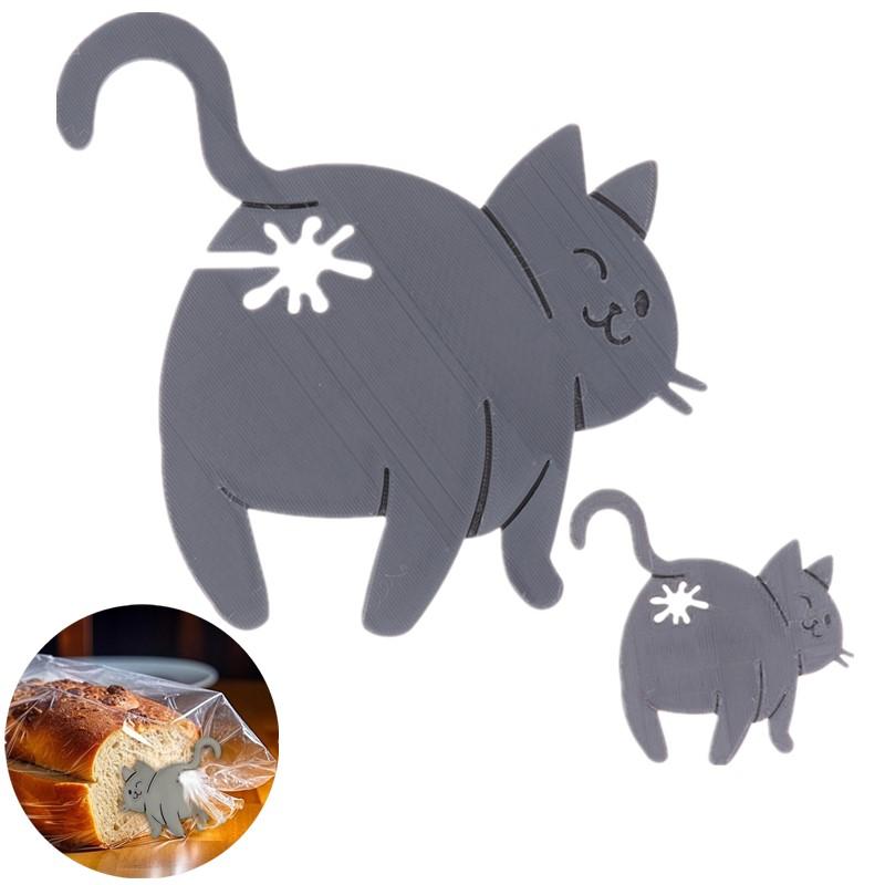3d impresso engraçado gato pão - Kitchen Gadgets Novelty avaliação e preço