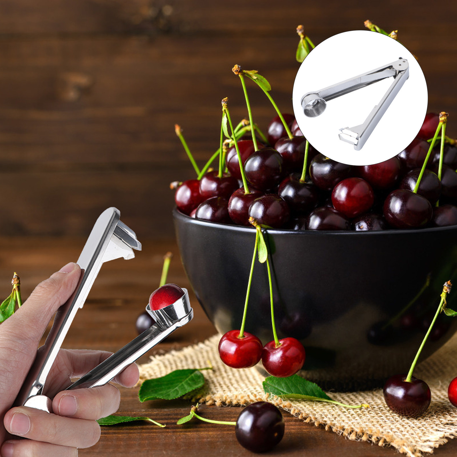 1 unidade de descaroçador de c - Kitchen Gadgets Healthy Eating avaliação e preço