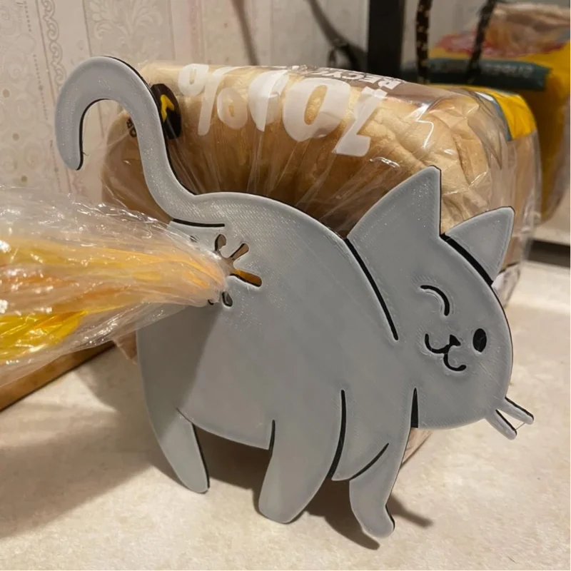 Criativo 3d impresso gato bund - Kitchen Gadgets Novelty avaliação e preço