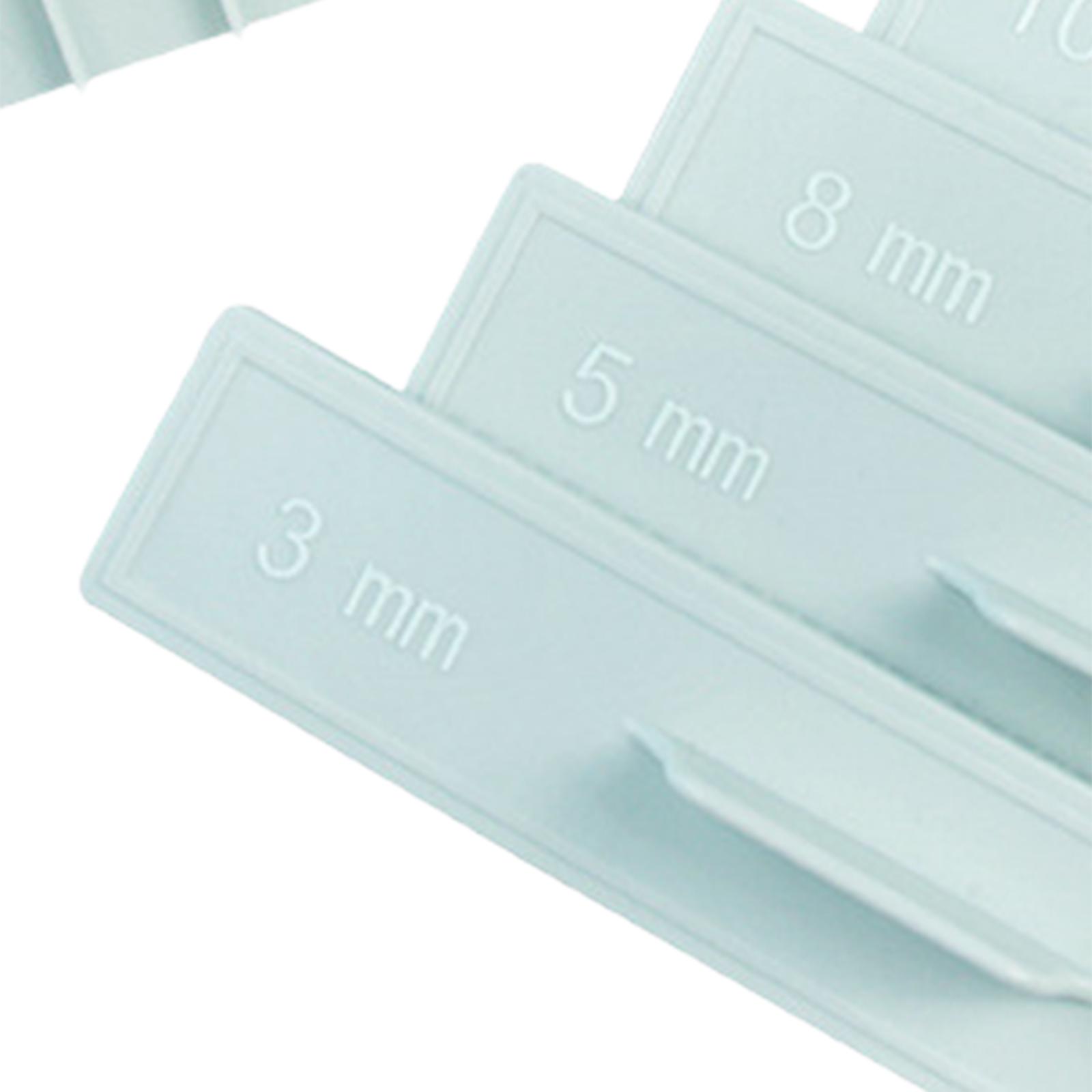 8 Peças Régua Marcadora e Divi - Pasta Measuring Tool avaliação e preço