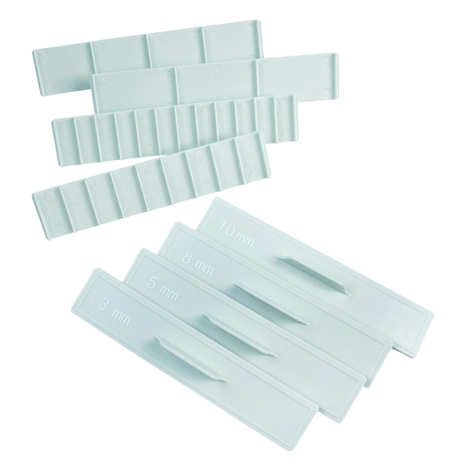 8 Peças Régua Marcadora e Divi - Pasta Measuring Tool avaliação e preço