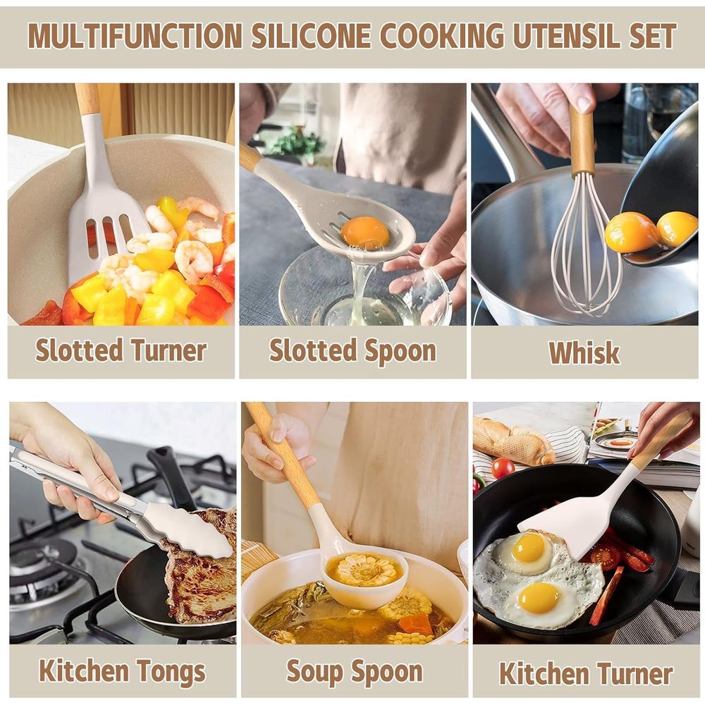 Conjunto de Utensílios de Cozi - Kitchen Gadgets For Cooking avaliação e preço