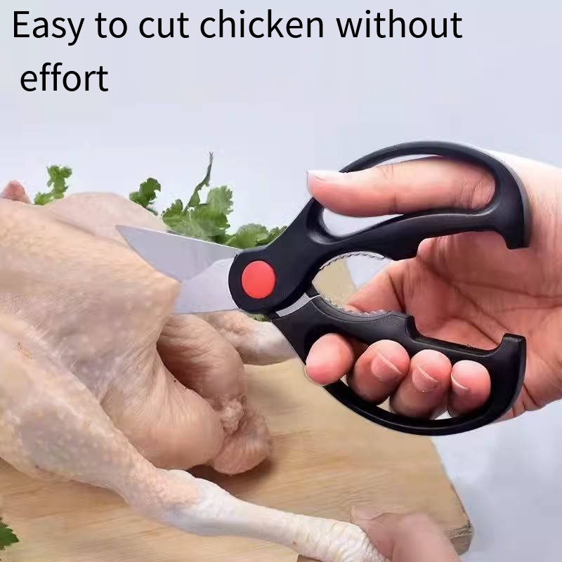 Tesoura de cozinha de aço inox - Kitchen Gadgets Latest avaliação e preço