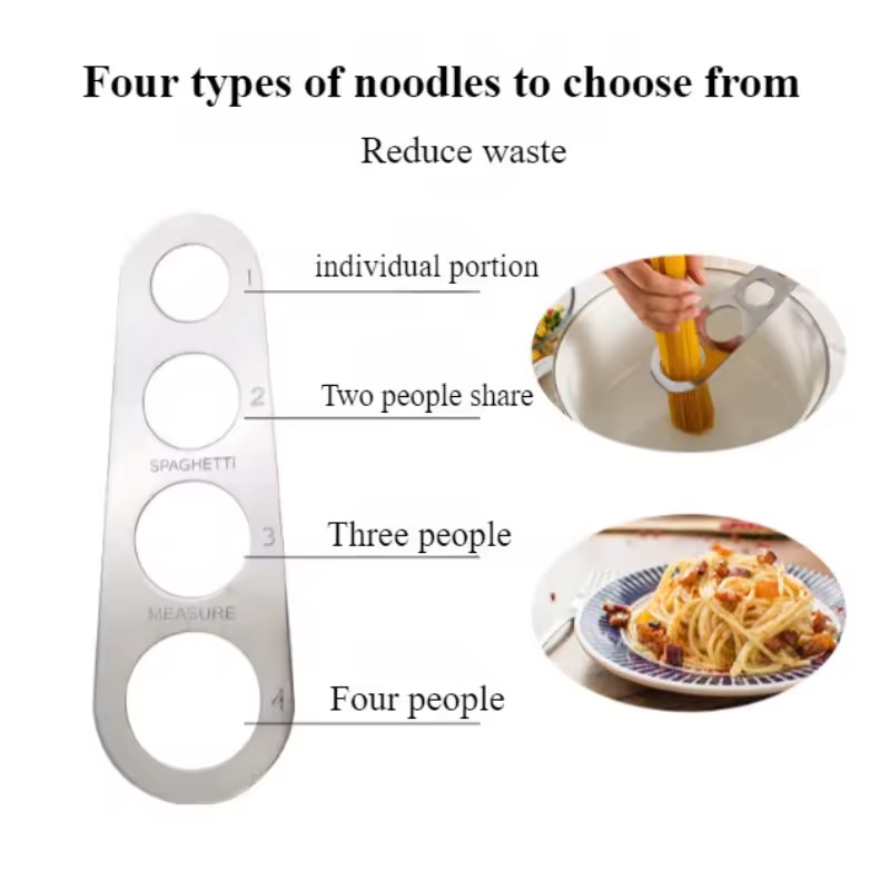 Medidor de Espaguete em Aço In - Pasta Measuring Tool avaliação e preço