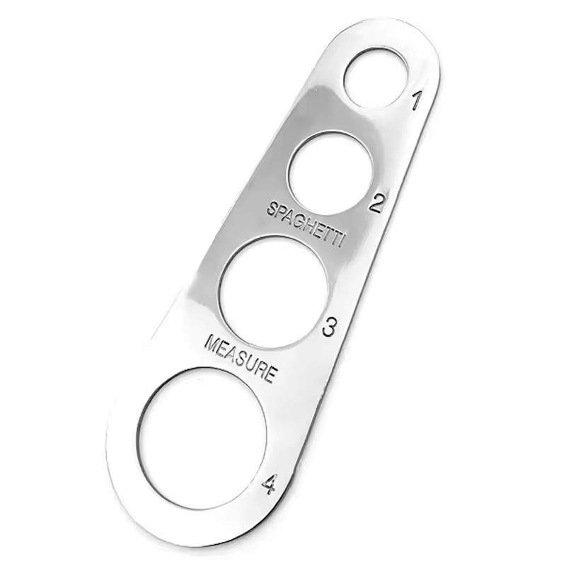 Medidor de Espaguete em Aço In - Pasta Measuring Tool avaliação e preço
