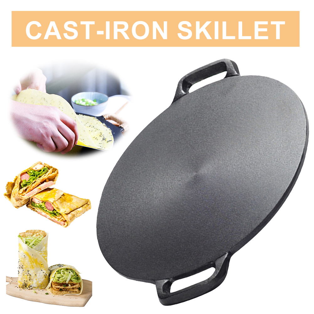 10.2/11/11.8/12.6/13.4 Polegad - Cast Iron Skillet avaliação e preço