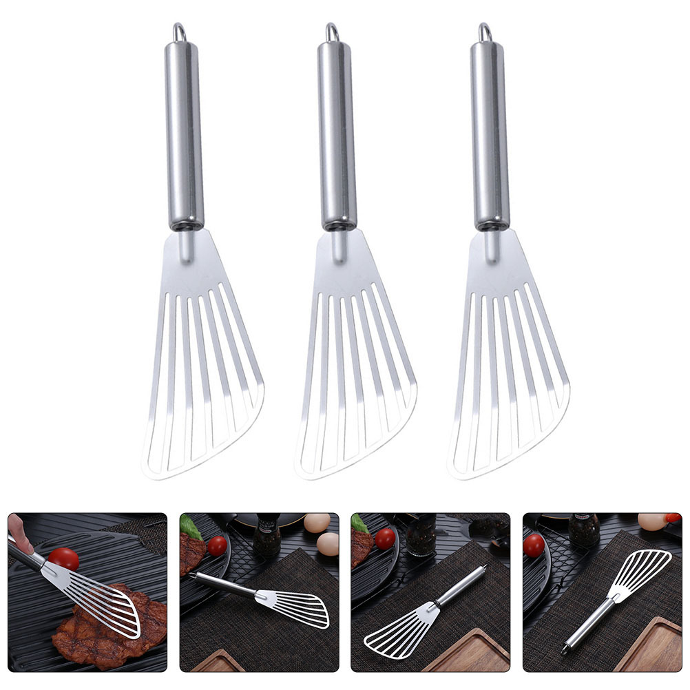 Espátula de aço inoxidável 3 p - Kitchen Gadgets For Cooking avaliação e preço