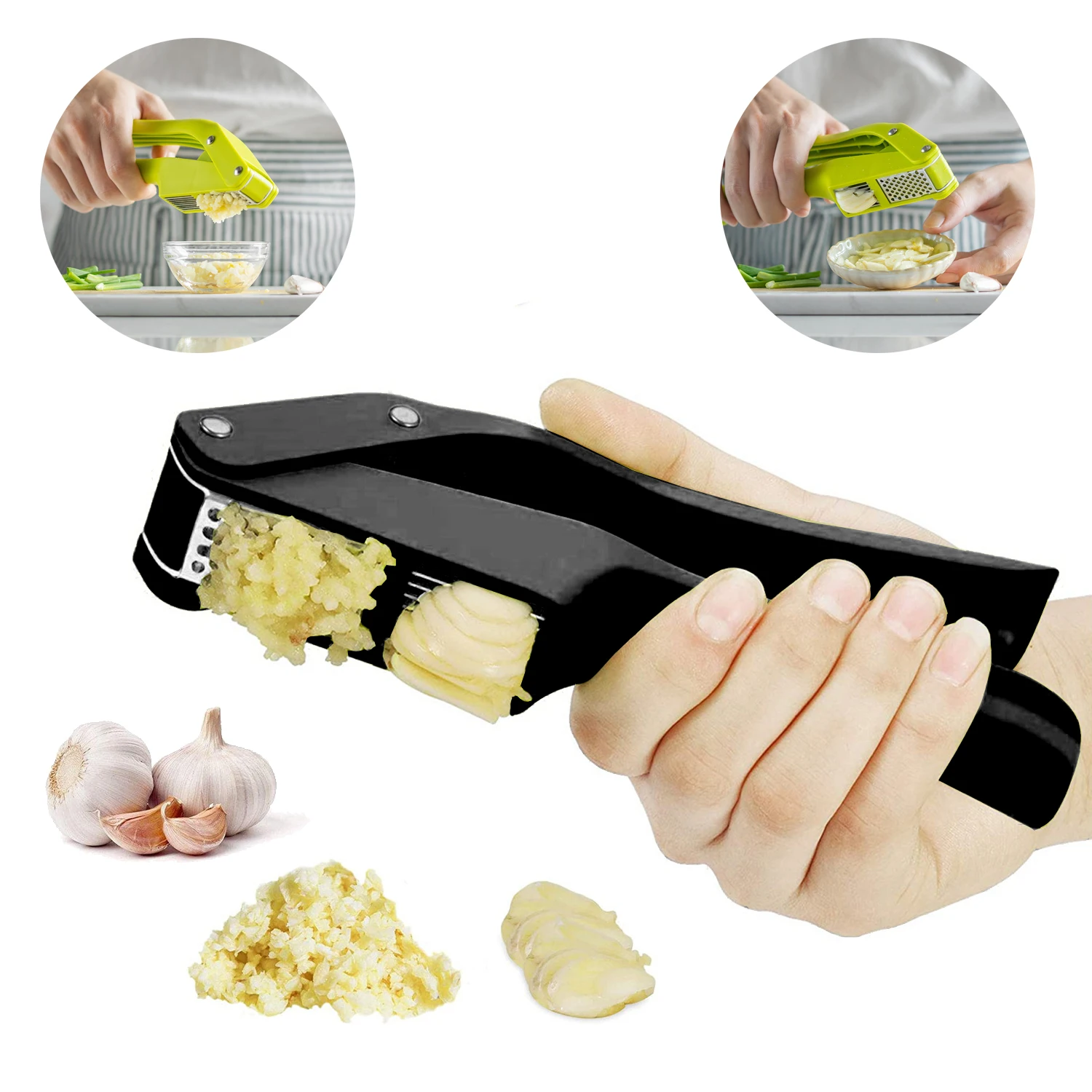 2 em 1 alho ricer e slicer imp - Kitchen Gadgets Latest avaliação e preço